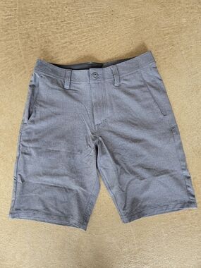 Volcom Men's Grey Flat Front Shorts